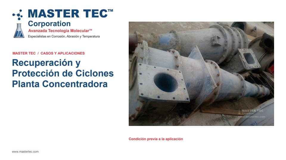 Portada - Recuperación y Protección de Ciclones