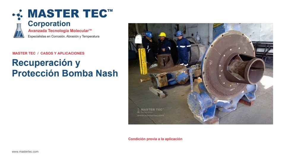 Portada - Recuperación y Protección Bomba Nash