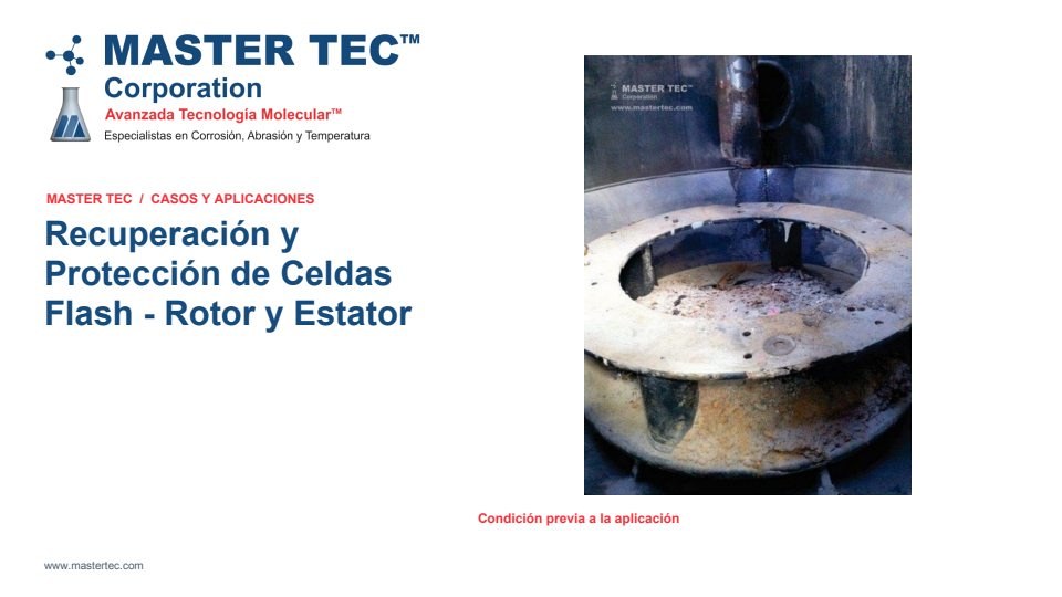 Portada - Recuperación y Protección Celdas Flash - Rotor y Estator